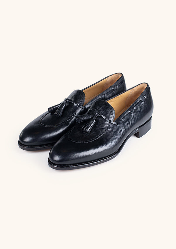 Black Tassel Loafers