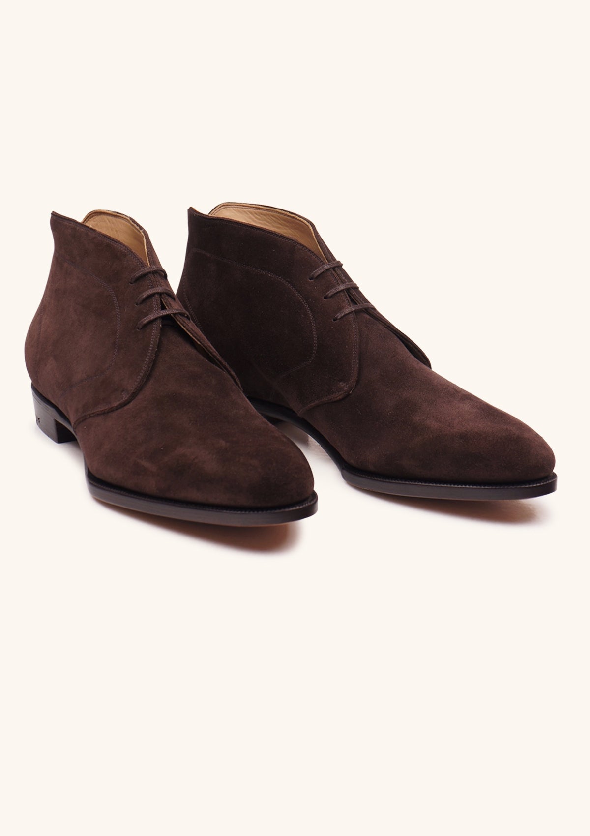 Dark Brown Suede Chukka Boots
