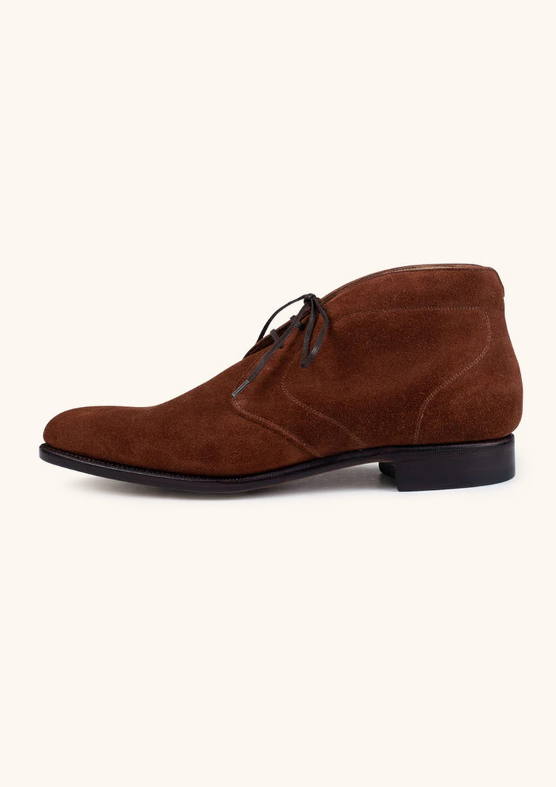 Polo Brown Suede Chukka Boots with Rubber Sole