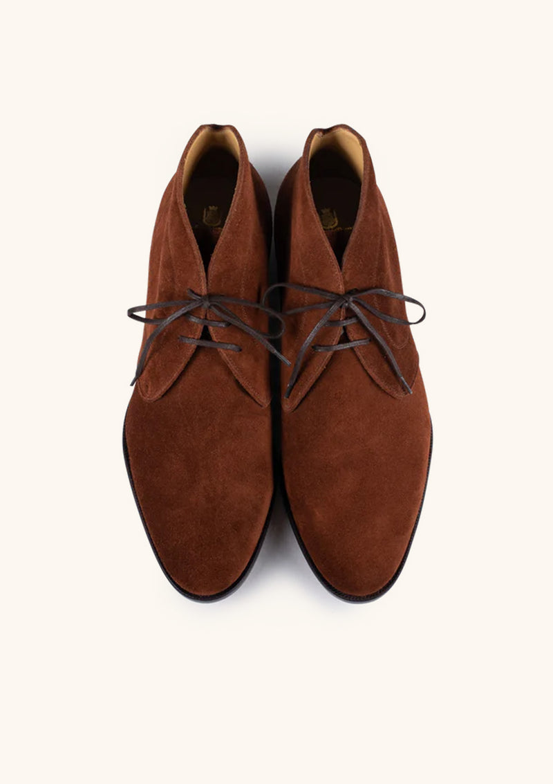 Polo Brown Suede Chukka Boots with Rubber Sole