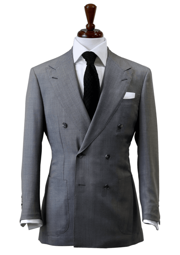Grey Nailhead Suit