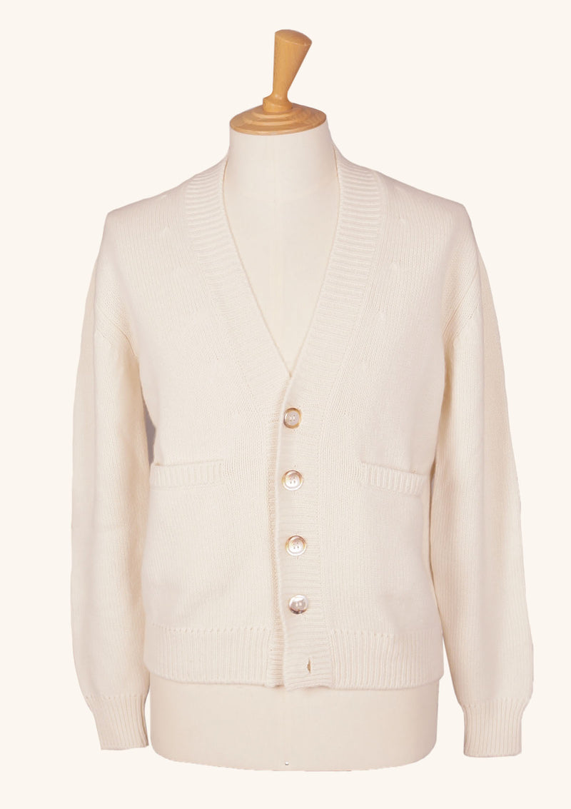 Cream Cashmere Cardigan