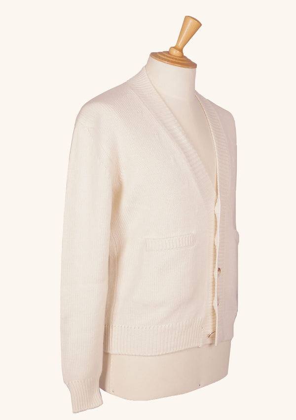 Cream Cashmere Cardigan
