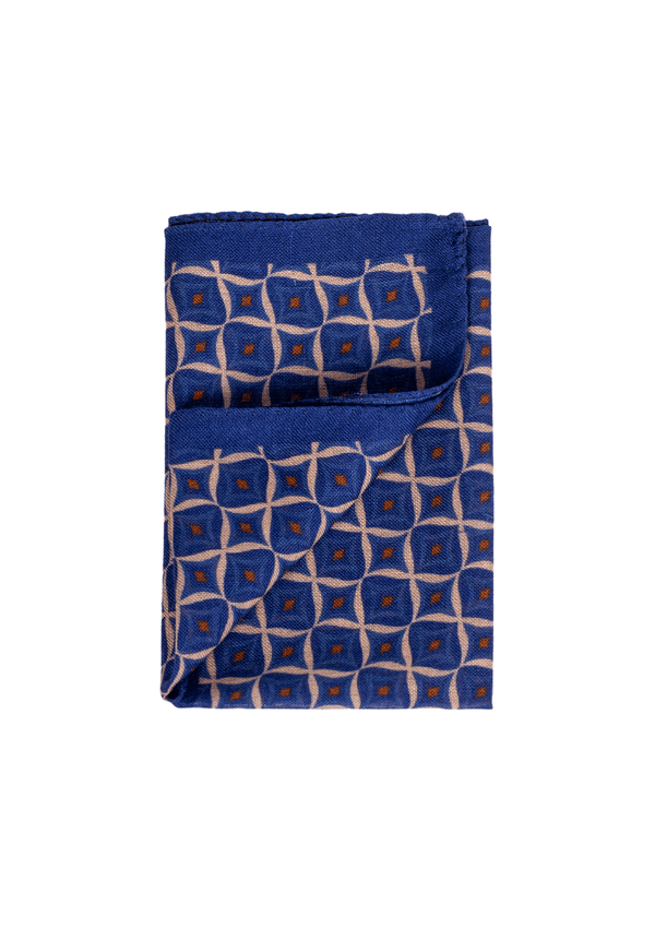 Geometric Diamond Pattern Pocket Square