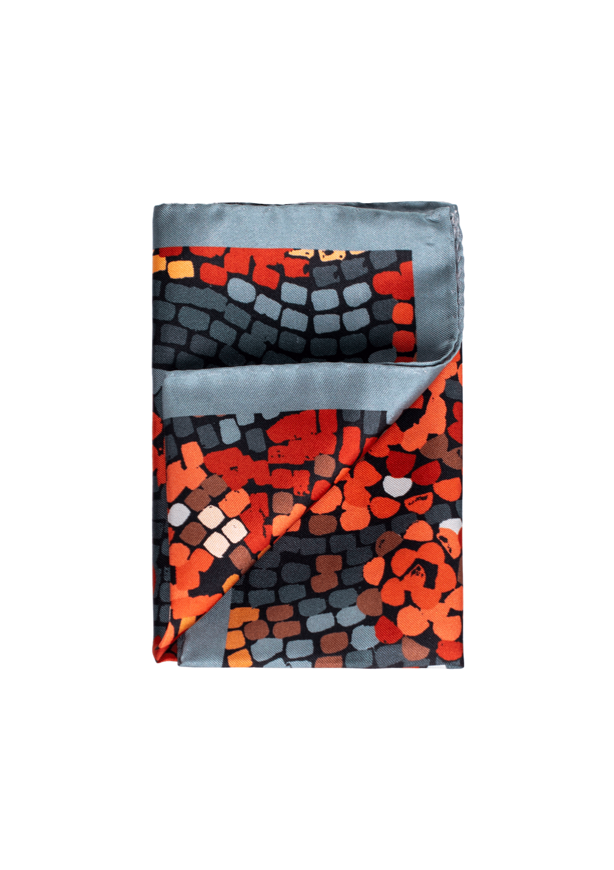 Mosaic Pattern Pocket Square