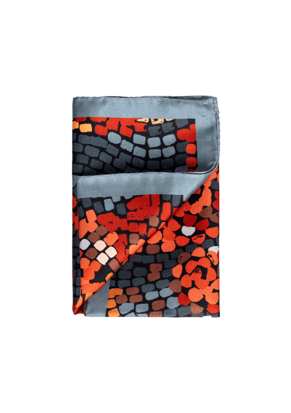 Mosaic Pattern Pocket Square