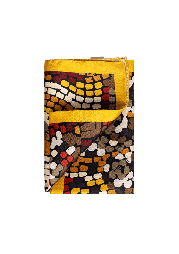 Mosaic Pattern Pocket Square