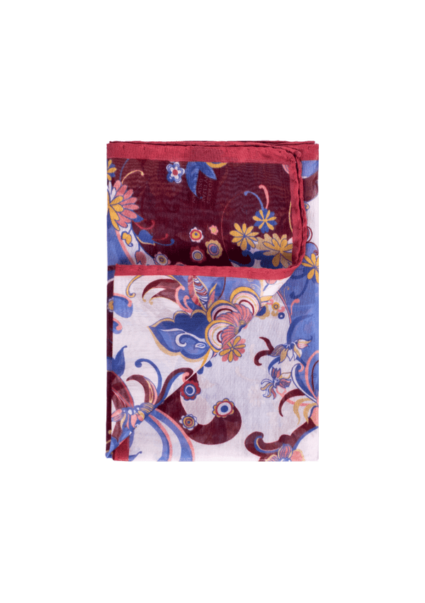 Floral Abstract Pocket Square