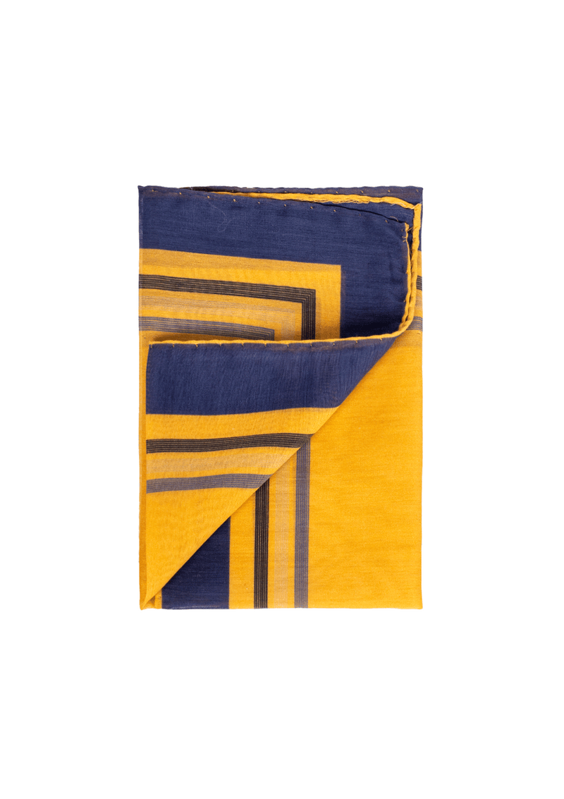 Geometric Print Pocket Square
