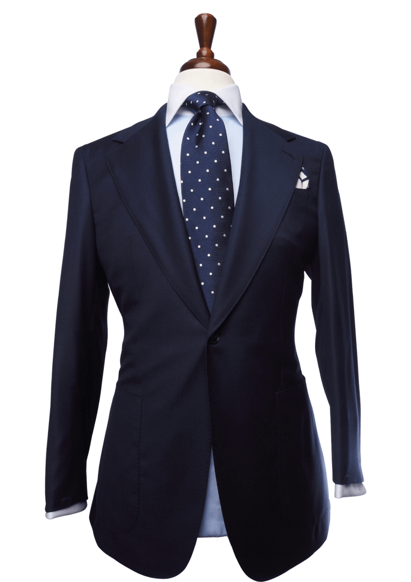 Perfect Blue Notch Suit