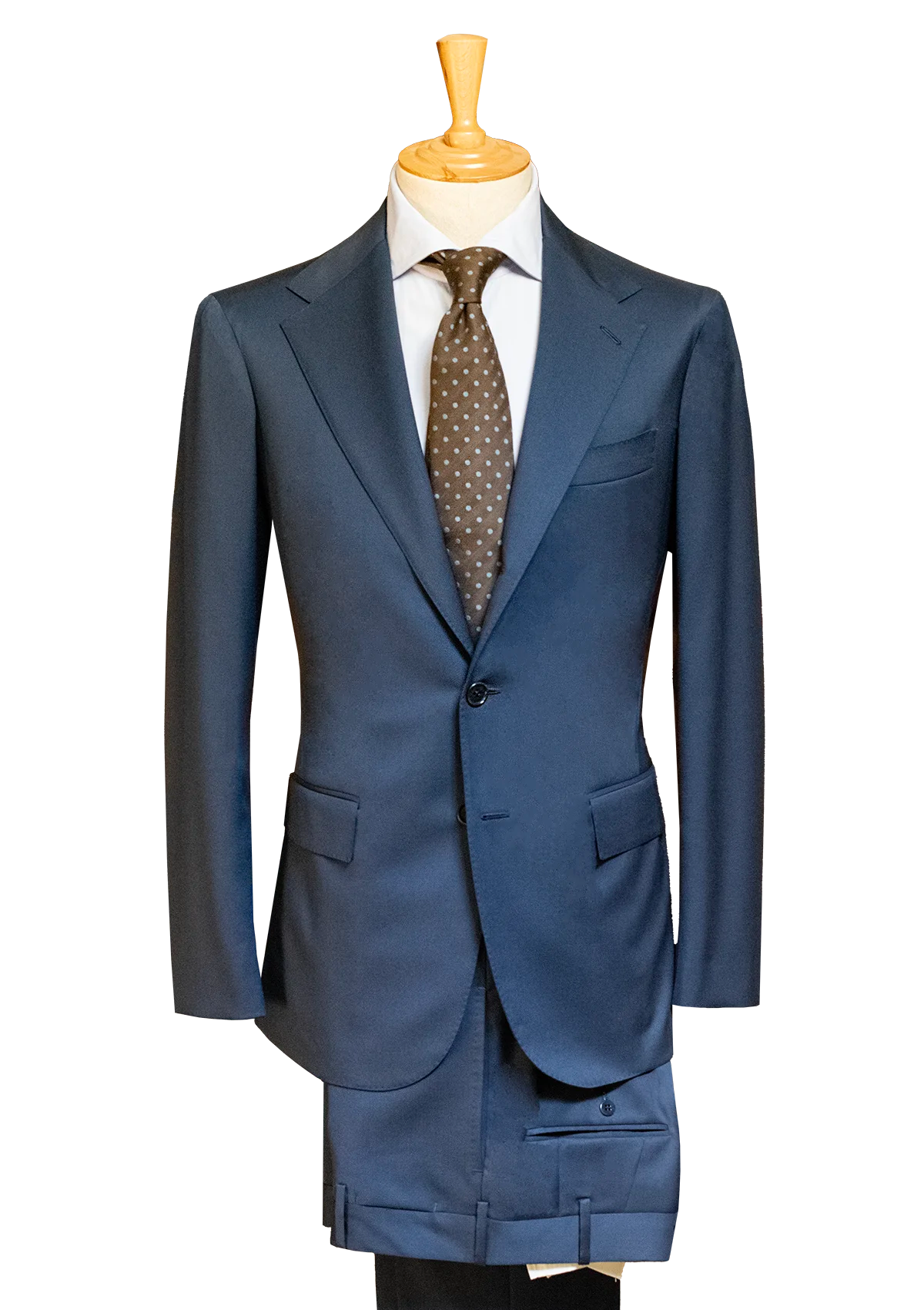 Blue Wool Suit