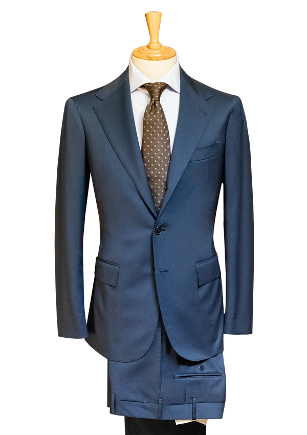 Blue Wool Suit