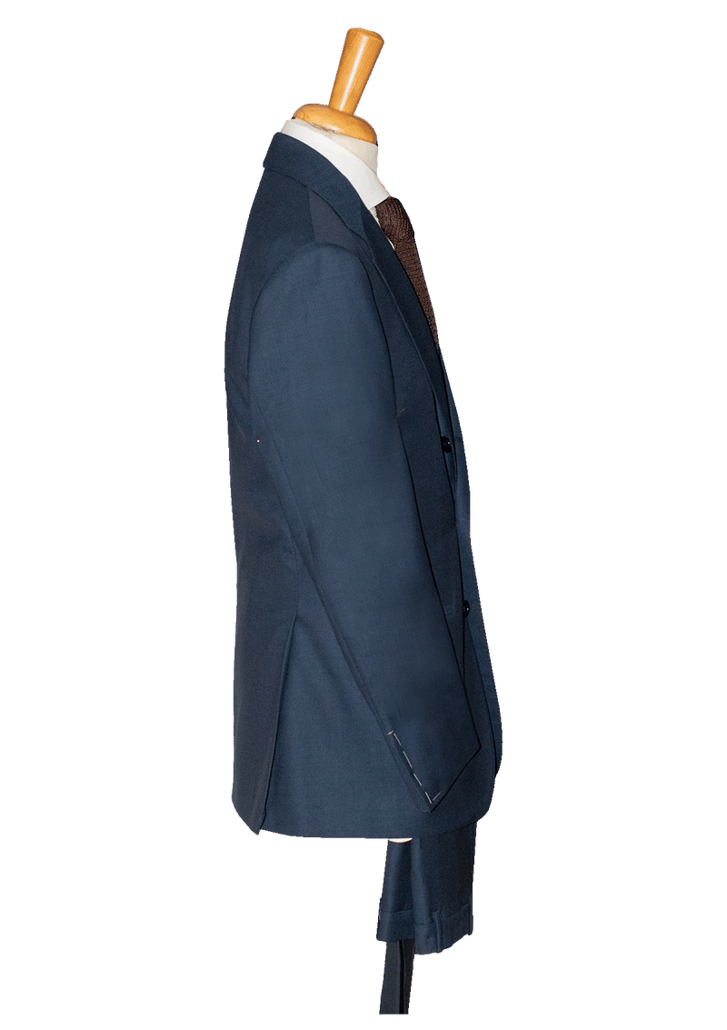 Blue Wool Verbatim Suit