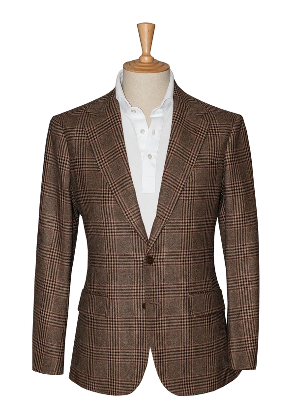 Brown Prince of Wales Jacket