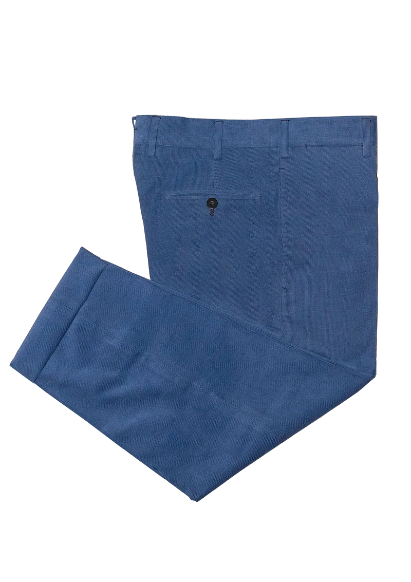 Azure Velvet Trousers