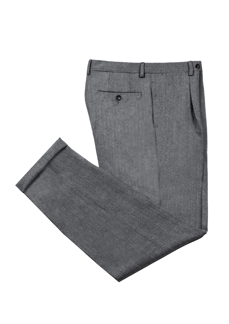 Light Grey Wool Trousers