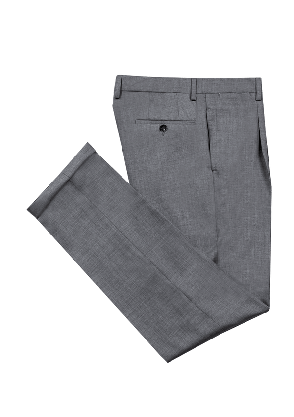 Medium Grey Wool Trousers