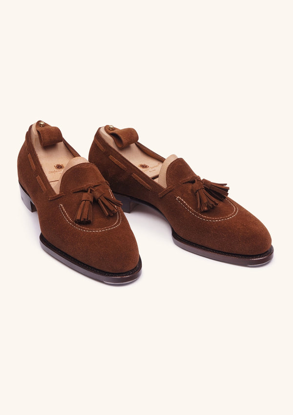 Tan Tassel Loafers