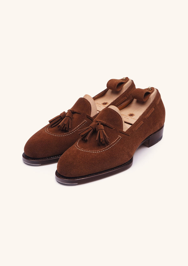 Tan Tassel Loafers