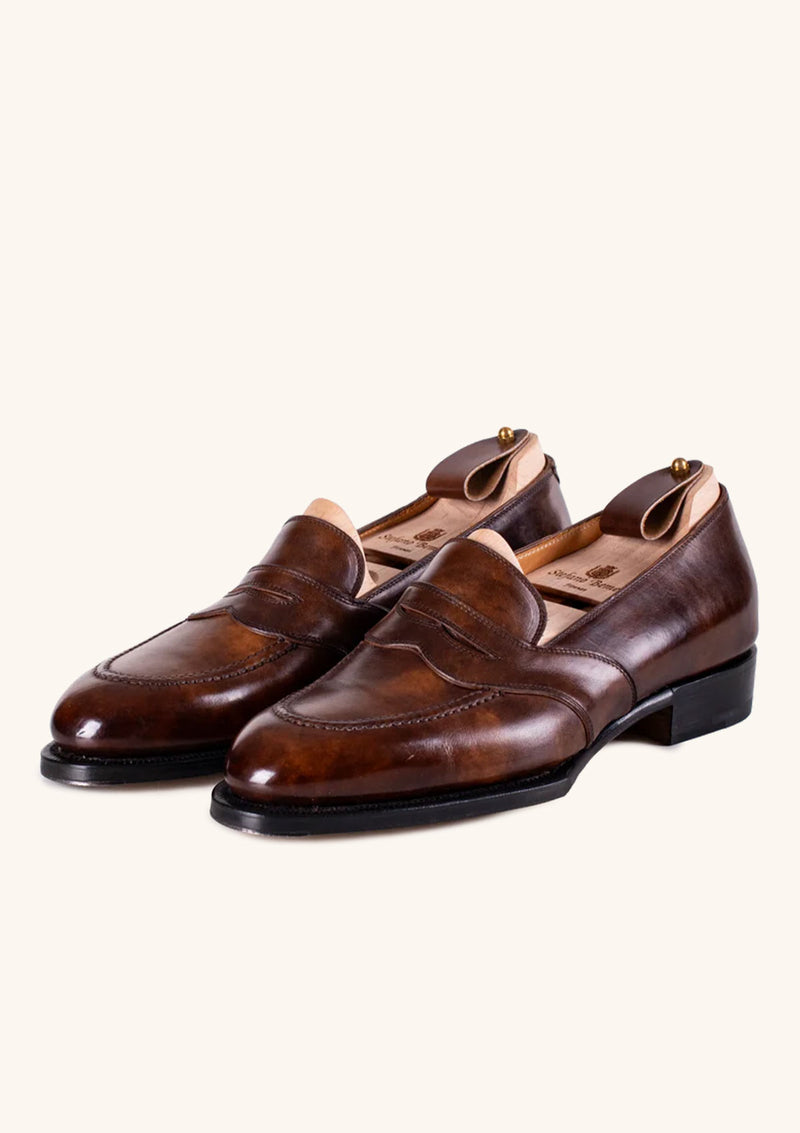 Museum Saddle Penny Loafer Stefano Bemer - Main Image