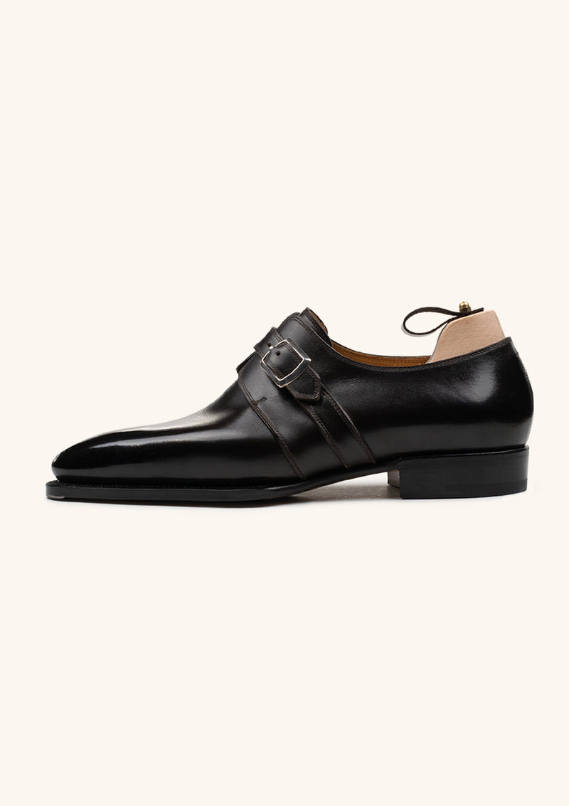 Dark Brown Single Monk Strap