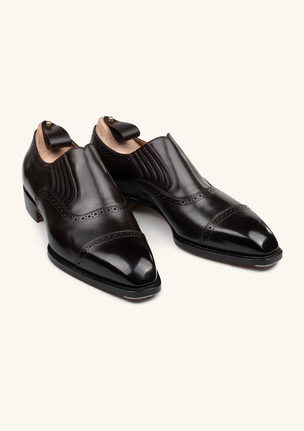 Dark Brown Lazy Man Brogues