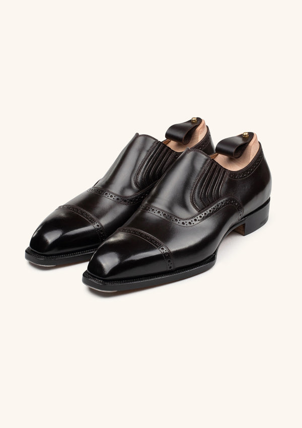 Dark Brown Lazy Man Brogues