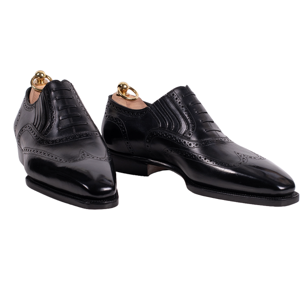 Black Wingtip Lazymen | Stefano Bemer