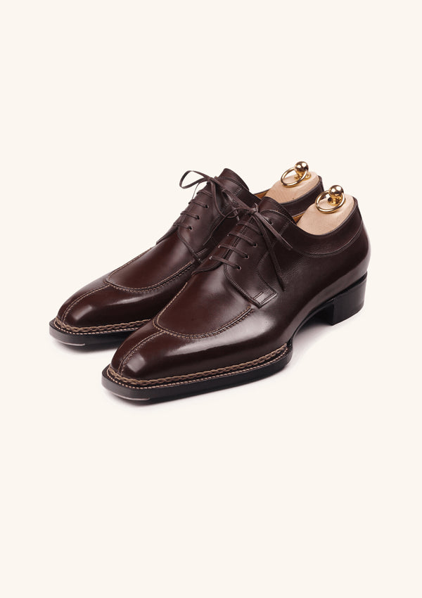 Five Eyelets Split Toe Derbies