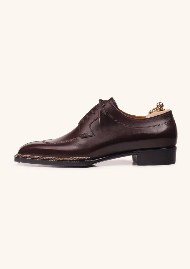 Five Eyelets Split Toe Derbies