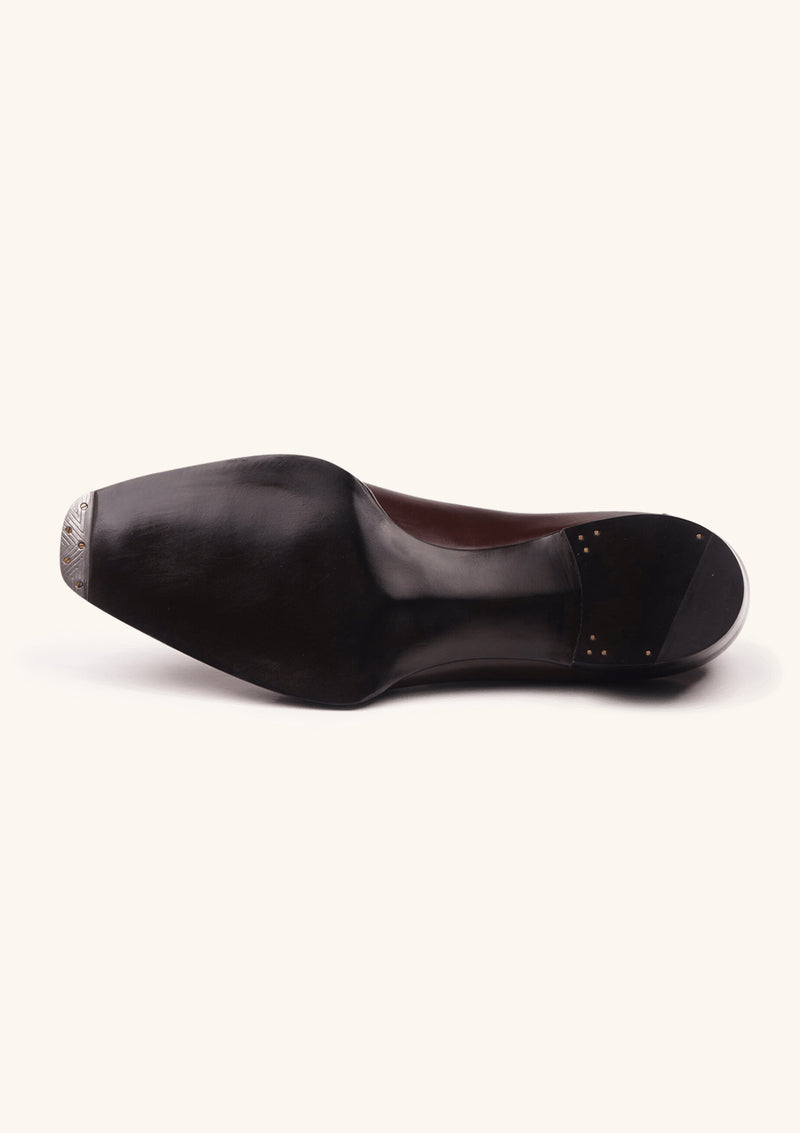 Five Eyelets Split Toe Derbies