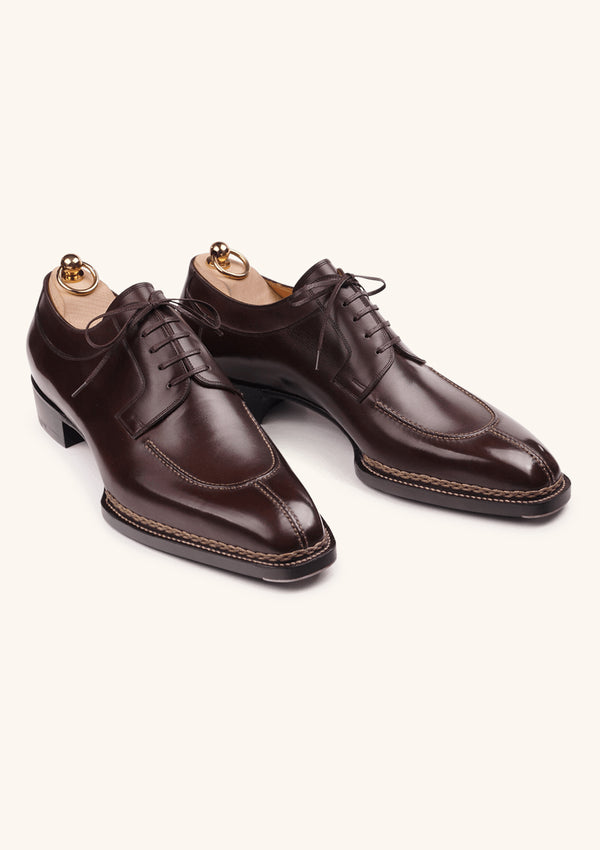 Five Eyelets Split Toe Derbies