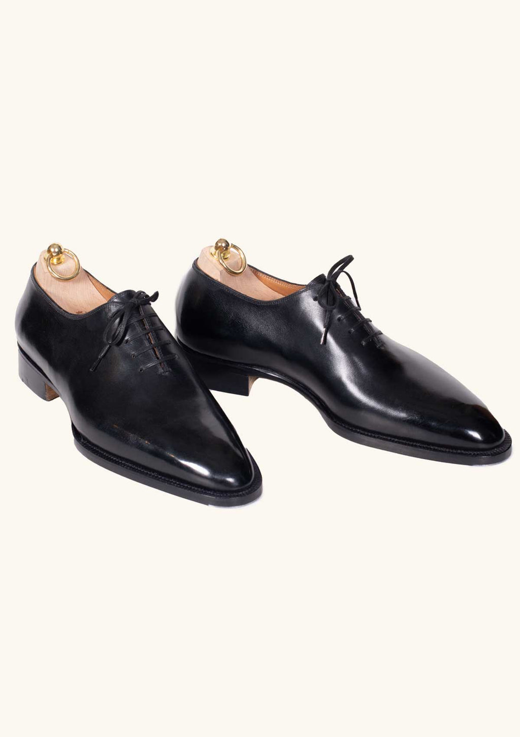 Seamless Black Oxfords | Stefano Bemer