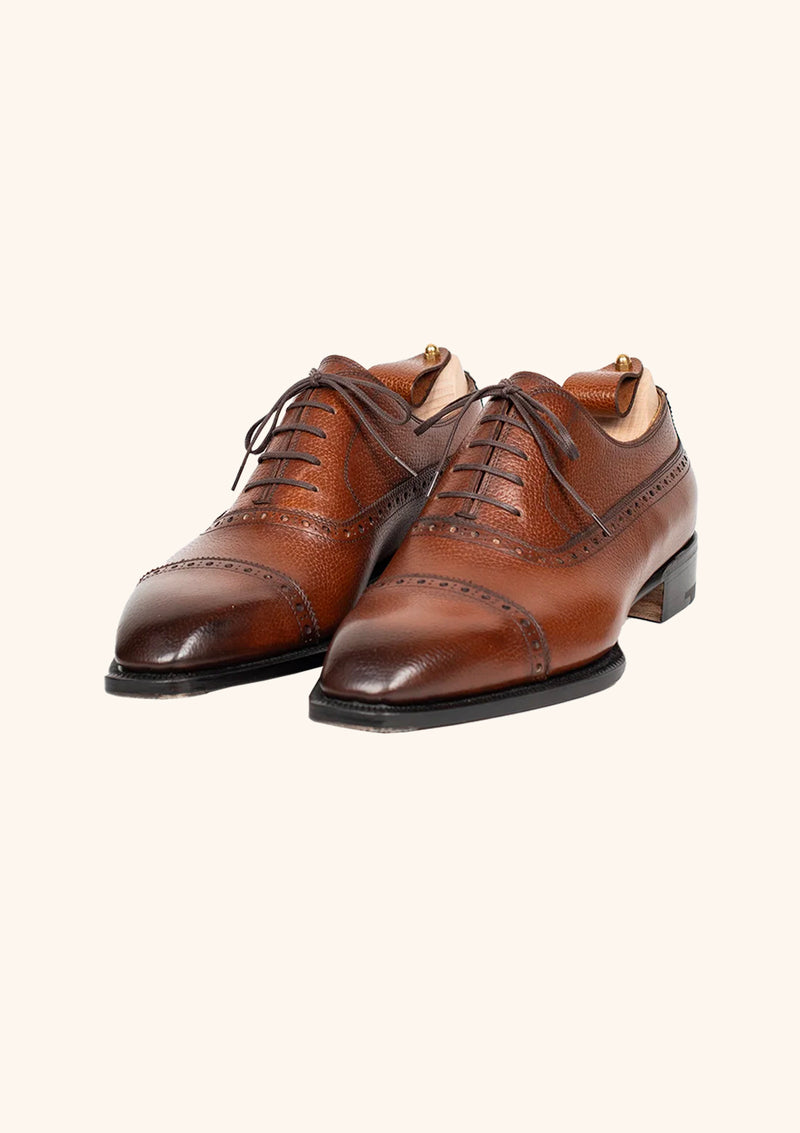 Light Brown Oxford with Brogued Cap Toe Stefano Bemer Light Brown Oxford with Brogued Cap Toe Stefano Bemer