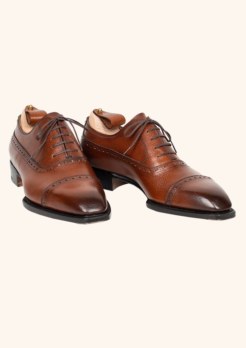 Light Brown Oxford with Brogued Cap Toe Stefano Bemer Light Brown Oxford with Brogued Cap Toe Stefano Bemer