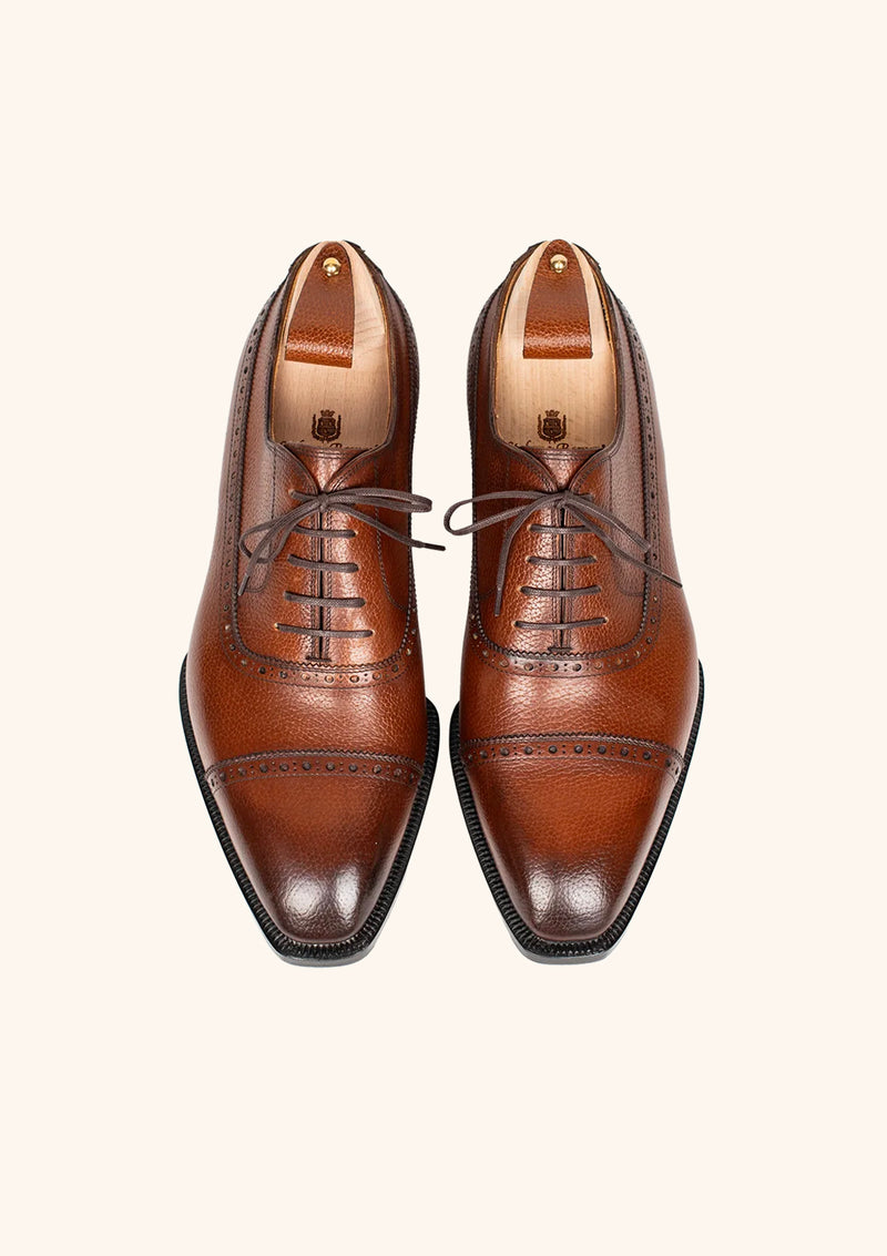 Light Brown Oxford with Brogued Cap Toe Stefano Bemer Light Brown Oxford with Brogued Cap Toe Stefano Bemer