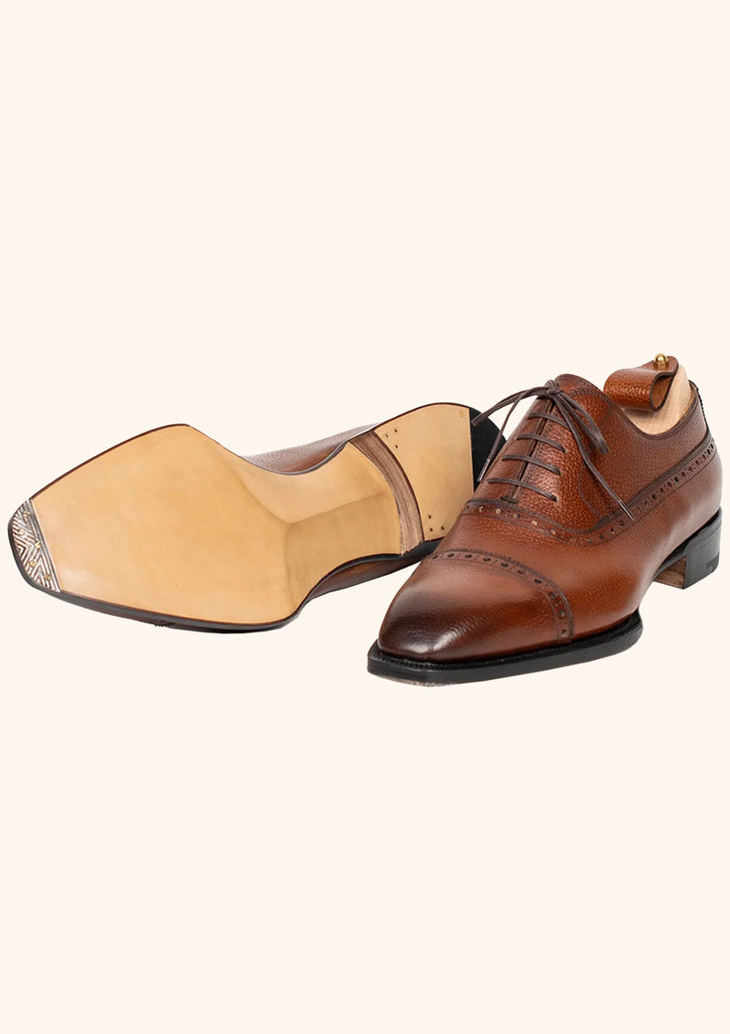 Light Brown Oxford with Brogued Cap Toe Stefano Bemer Light Brown Oxford with Brogued Cap Toe Stefano Bemer