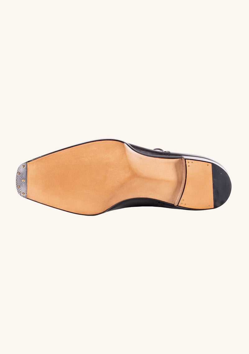 Dark Brown Brogued Captoe Oxfords