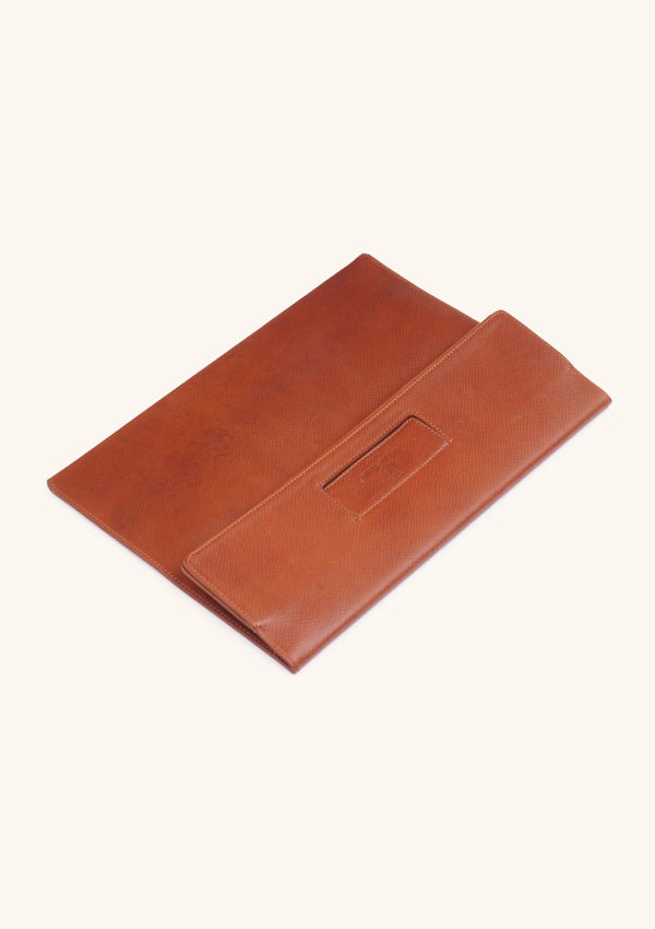 Brown Calf Folder Bag