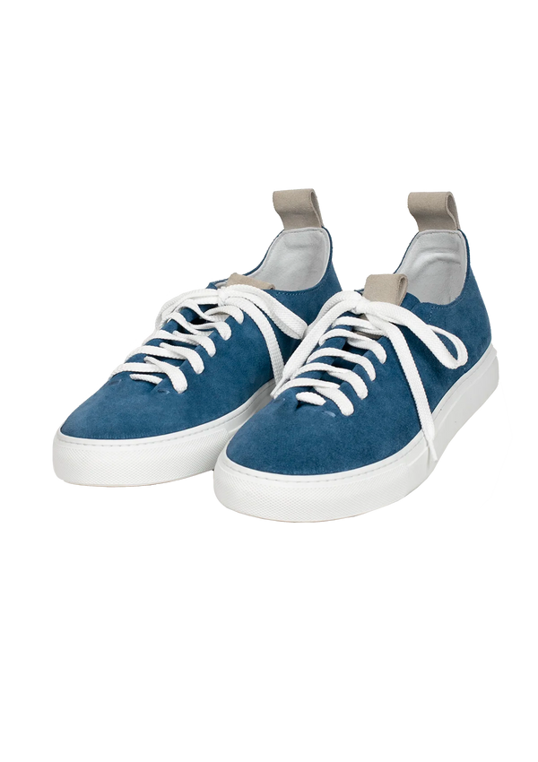 Blue Marine French Suede Wholecut Sneakers