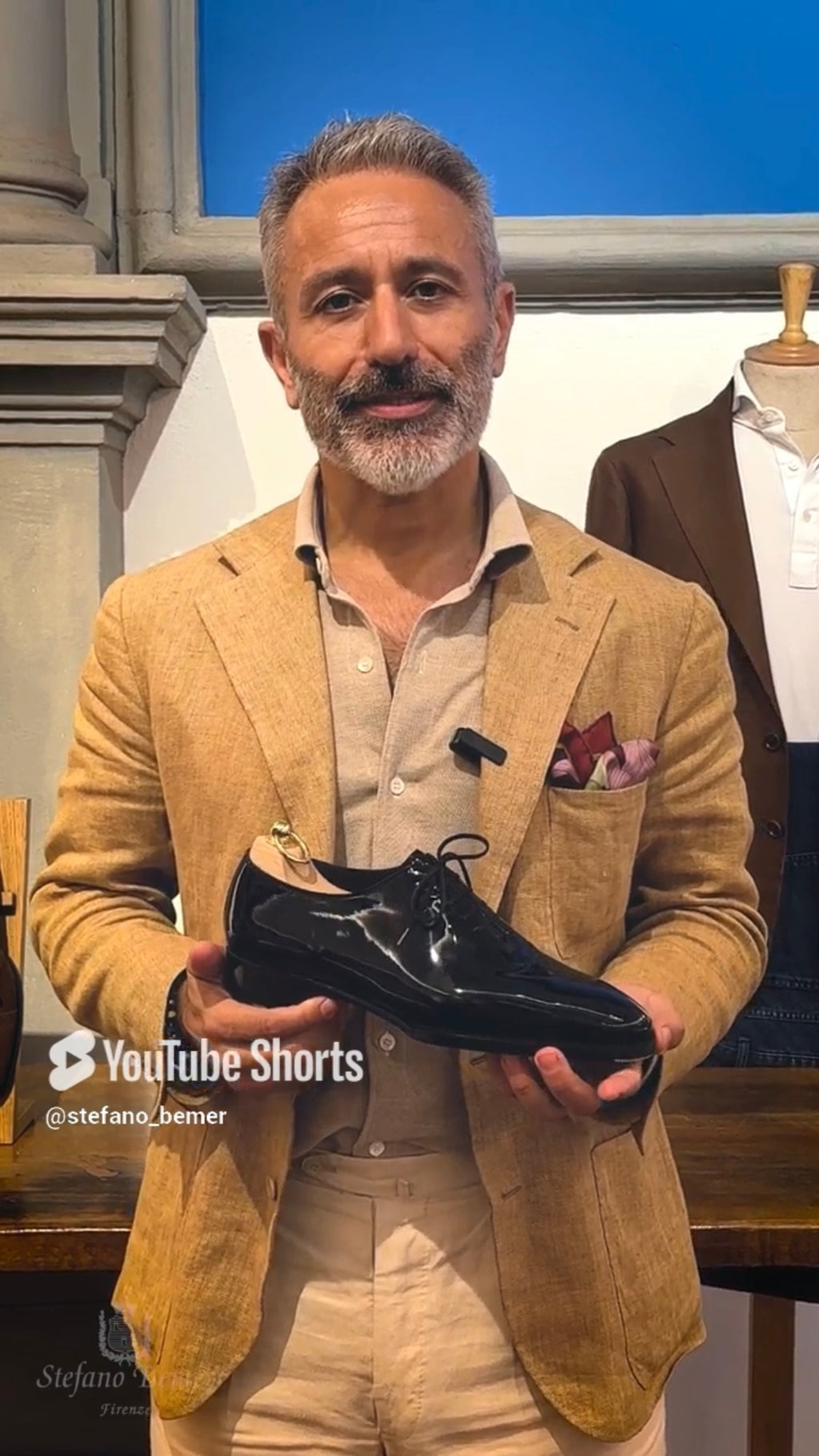 Black Wholecut Oxfords | Stefano Bemer Black Wholecut Oxfords | Stefano Bemer
