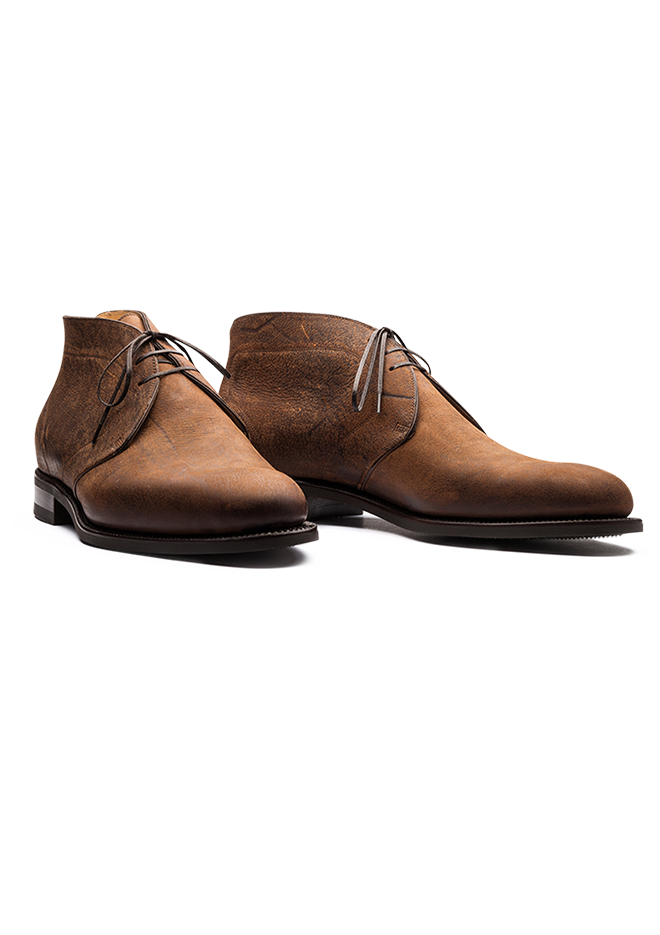 Mens soft leather chukka 2025 boots