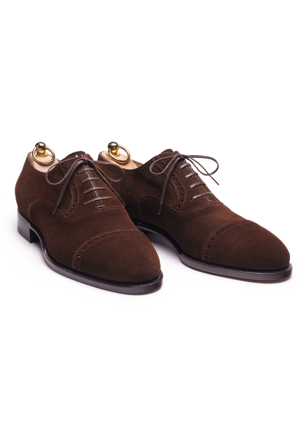 Dark Brown Single Monk Strap Shoes | Stefano Bemer