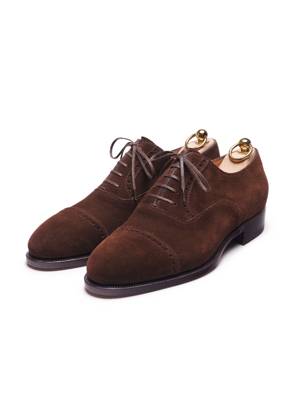 Dark Brown Single Monk Strap Shoes | Stefano Bemer