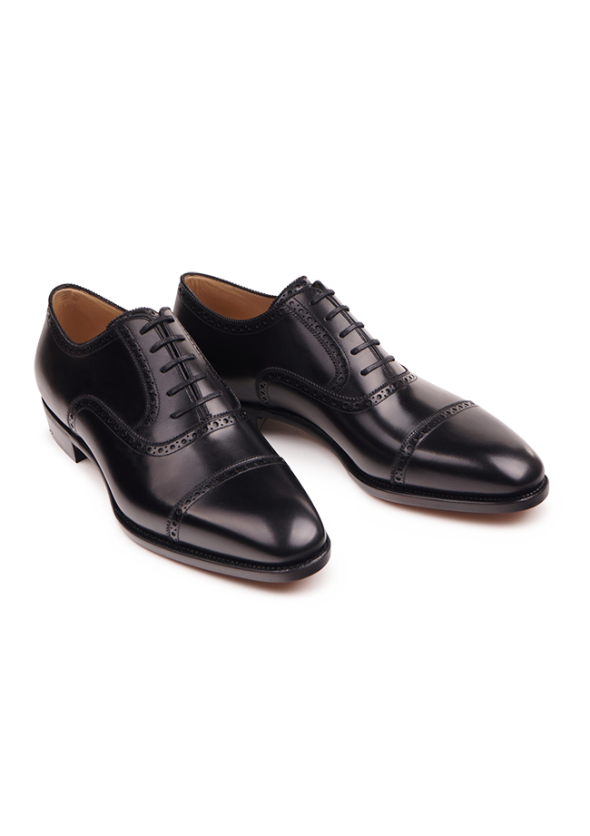Plain balmoral 2024 oxfords in black