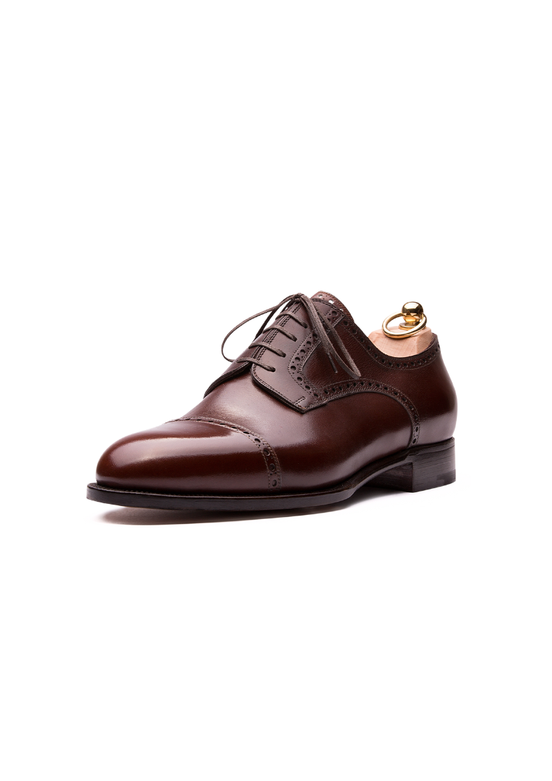 Brown Brogue Derby shoes