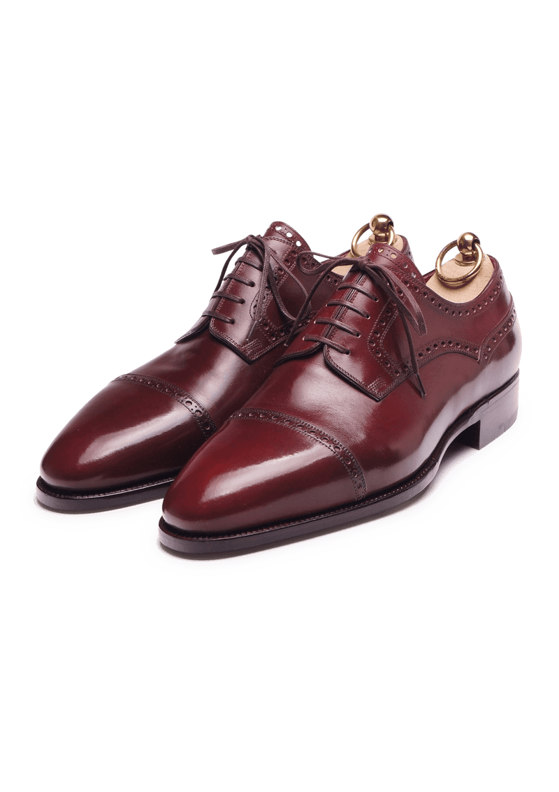 Burgundy 2025 brogue shoes
