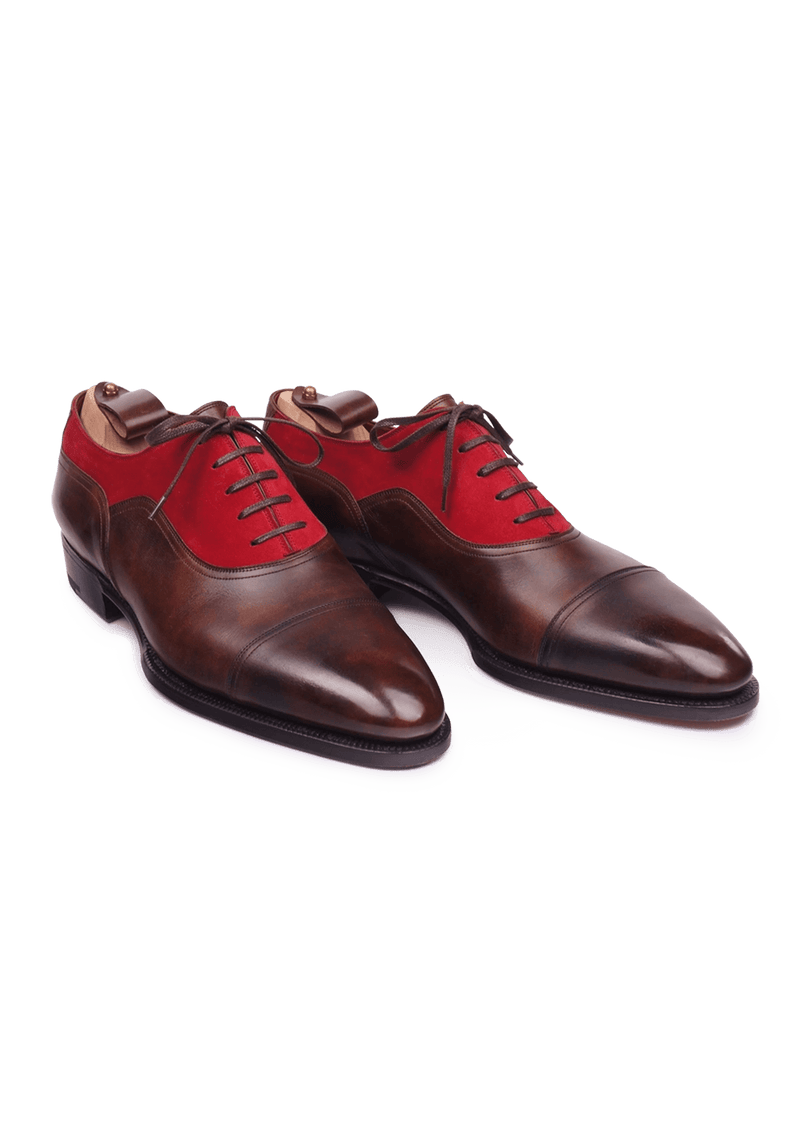 Chelmer and Red Balmoral Oxfords Stefano Bemer
