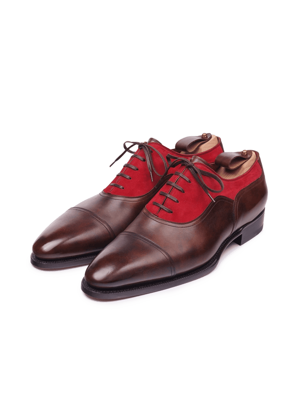 Chelmer and Red Balmoral Oxfords