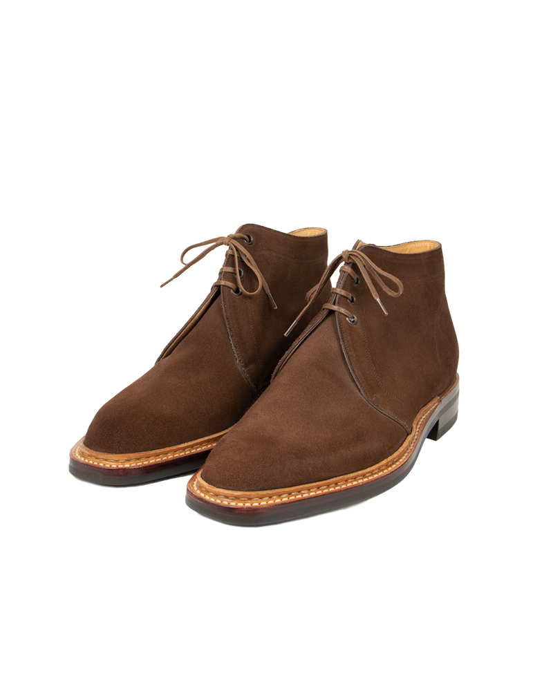Chocolate Brown Suede Chukka Boots